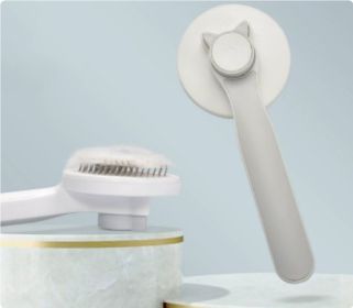 Pet Cat Comb (Color: Grey)