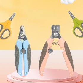 Dog Nail Clipper Dog Nail Trimmers; Dog Nail File with Safety Guard; Sharp Stainless Steel; Professional Pet Nail Clippers for Small to Large Dog (No: 92709/92750, Color: Small blue)